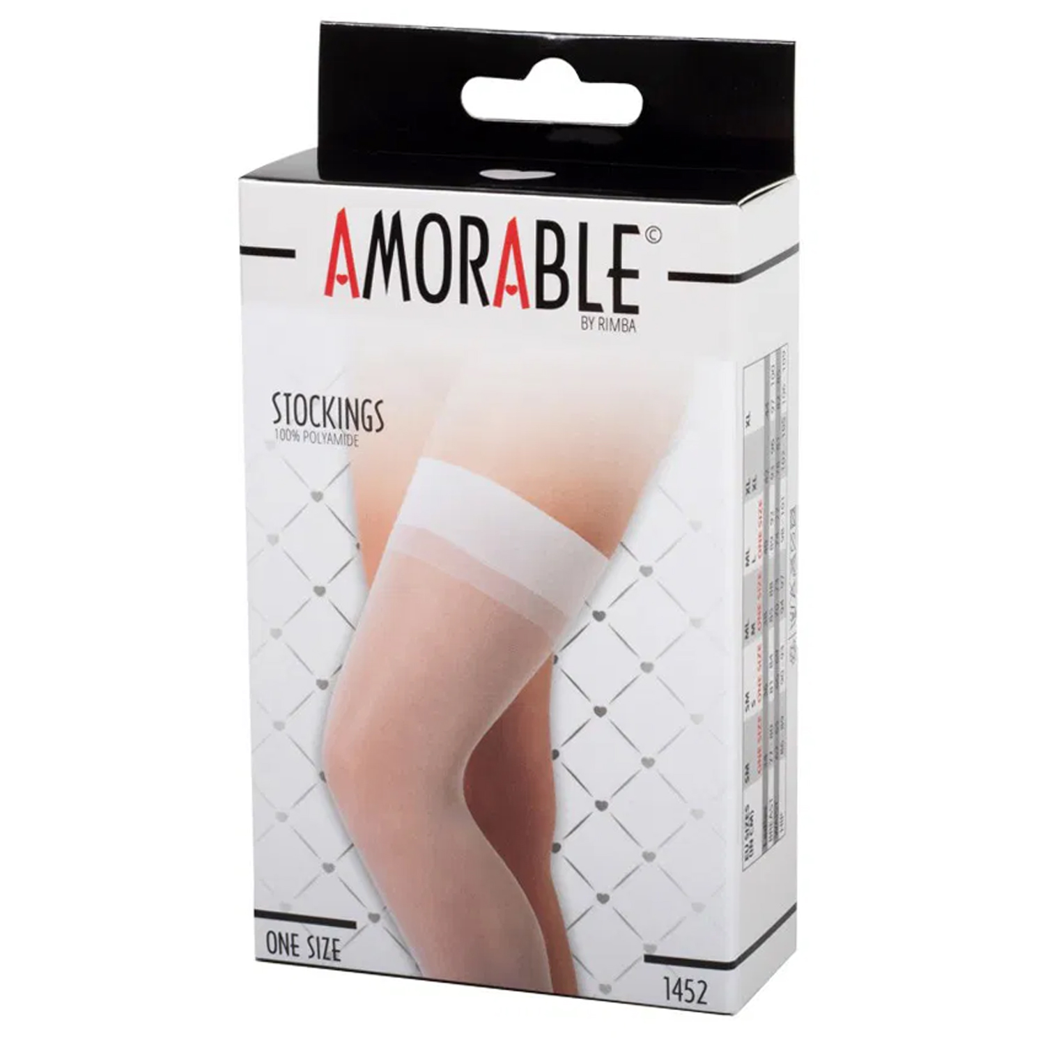 Amorable by Rimba Hold-Up Kousen Wit 1