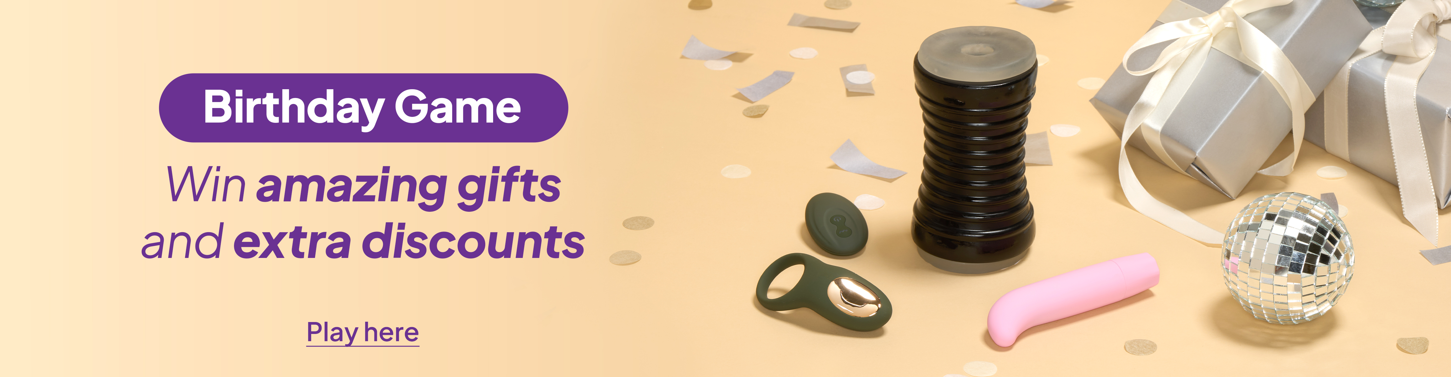 Birthday Game - Win amazing gifts and extra discounts desktop