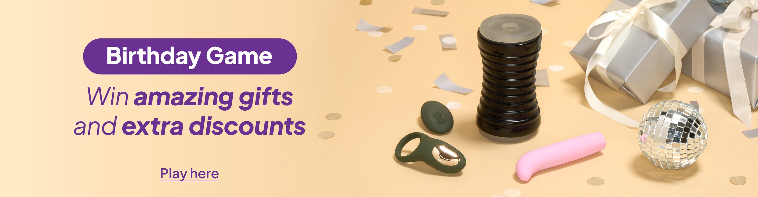 Birthday Game - Win amazing gifts and extra discounts desktop