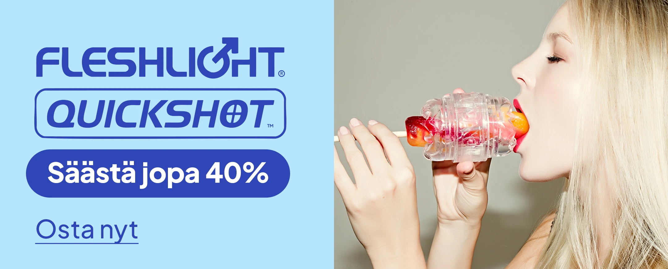 Fleshlight Quickshot - Säästä jopa 40% - Osta nyt