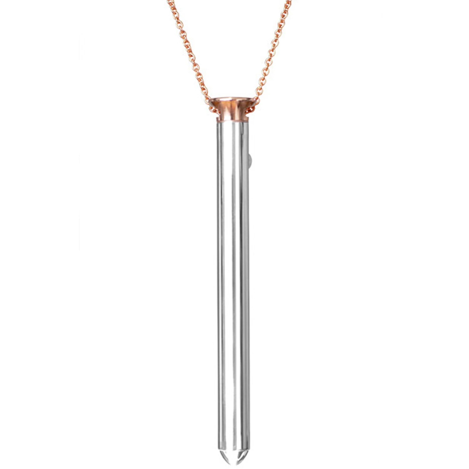 Crave Vesper Necklace with Vibrator Rose Gold 9,7 cm var 1