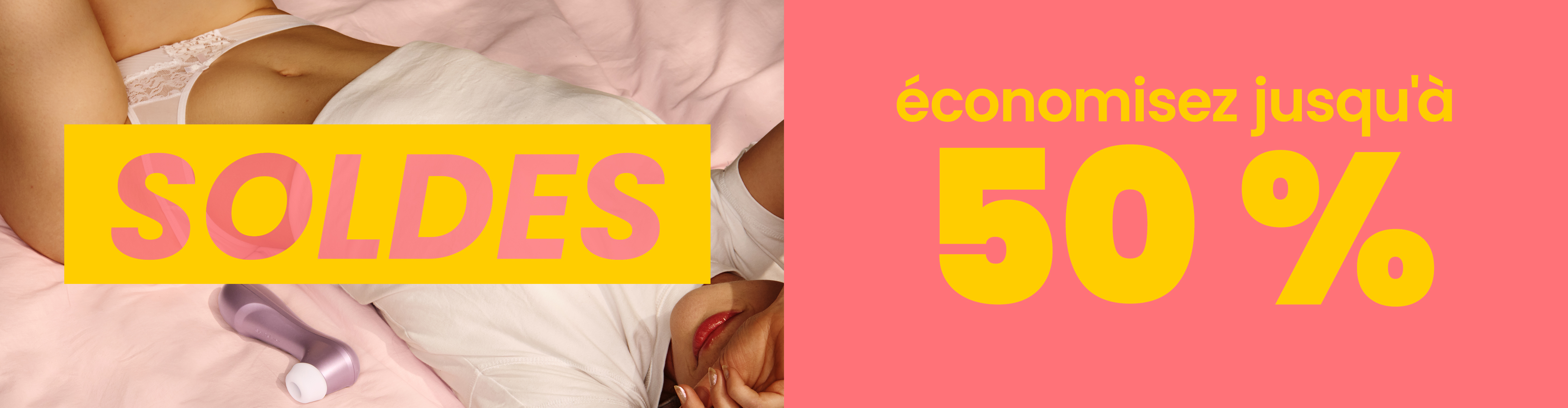 Soldes économisez jusqu'à 50 %