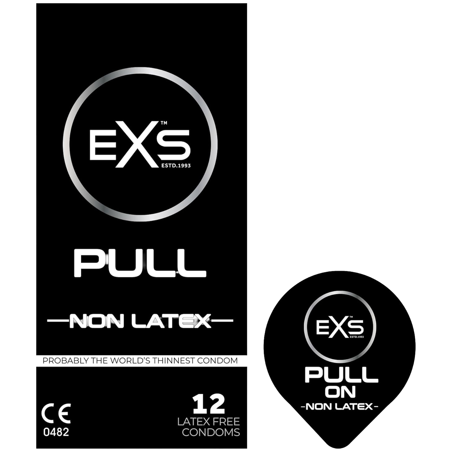 EXS Pull Préservatifs sans latex, lot de 6 var 1