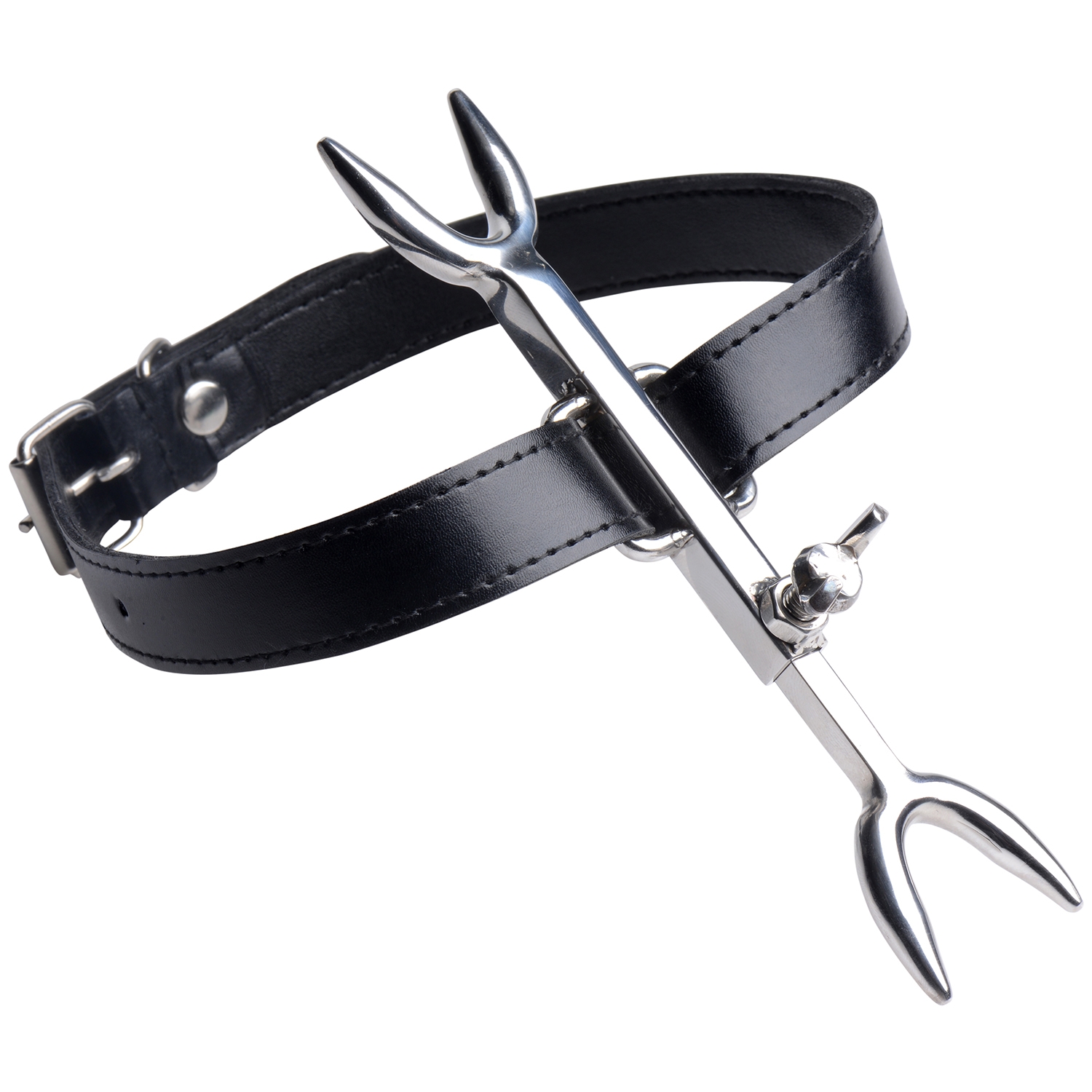 Strict Leather Heretics Fork Halsband - Svart