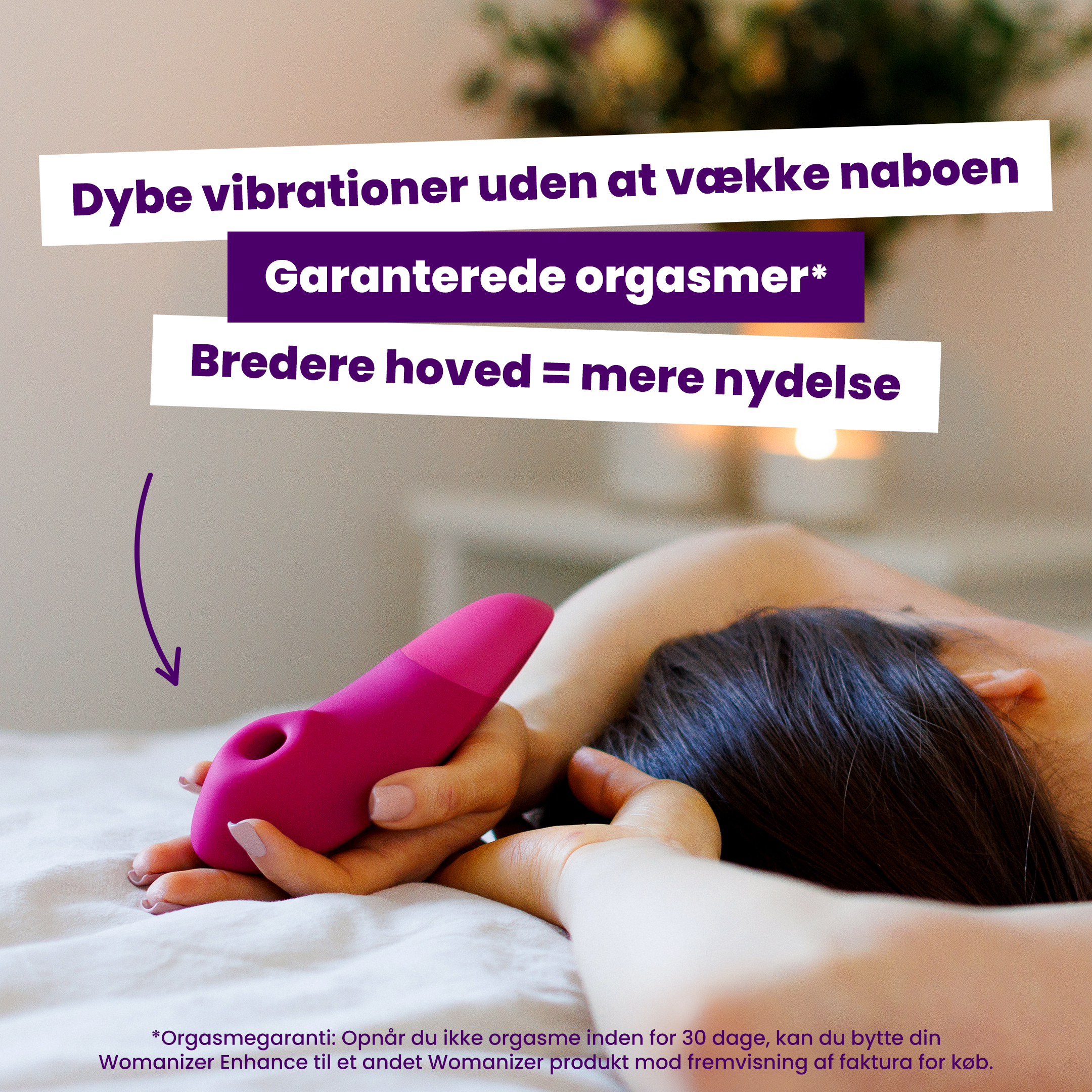 Womanizer Enhance 2-i-1 Klitoris Stimulator var 7