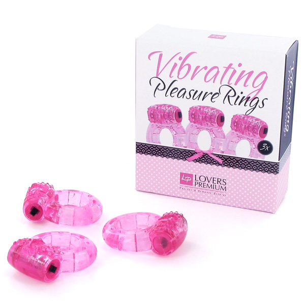 Lovers Premium Vibrator Penisringar 3 stk. 1