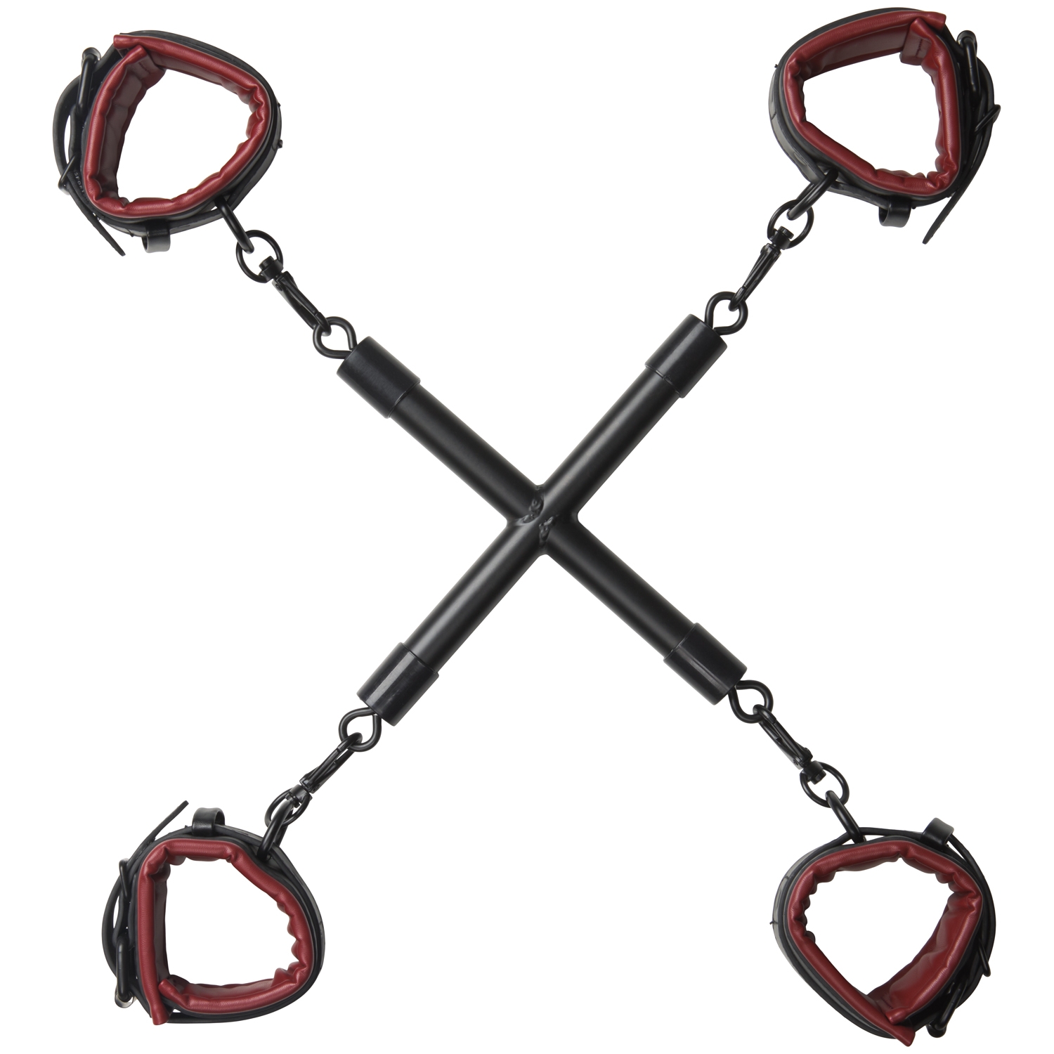 Sportssheets Saffron Bondageset med Hog Tie och Manschetter 1