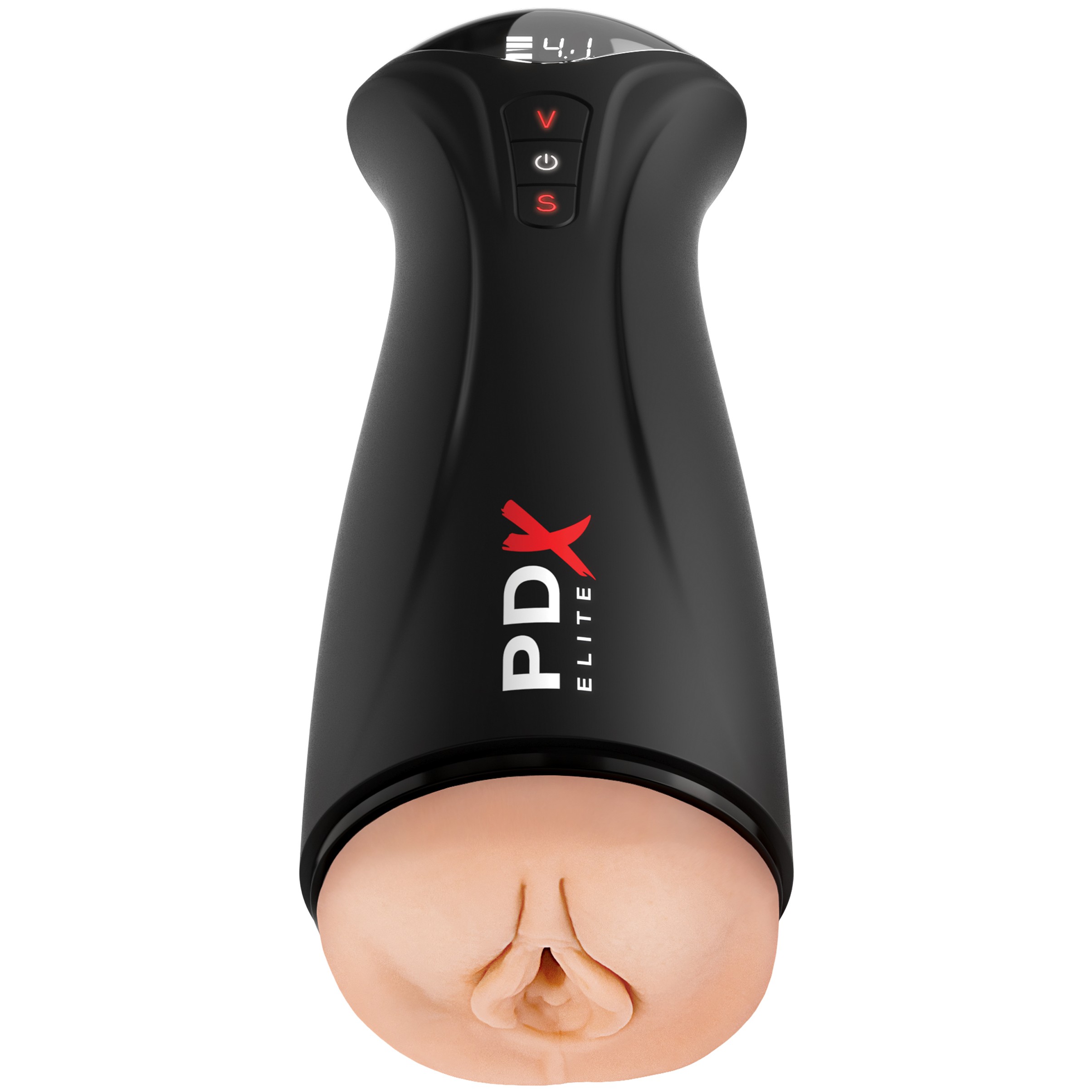 PDX Elite Fuck-gasm Masturbateur à Aspiration et Vibrations var 1