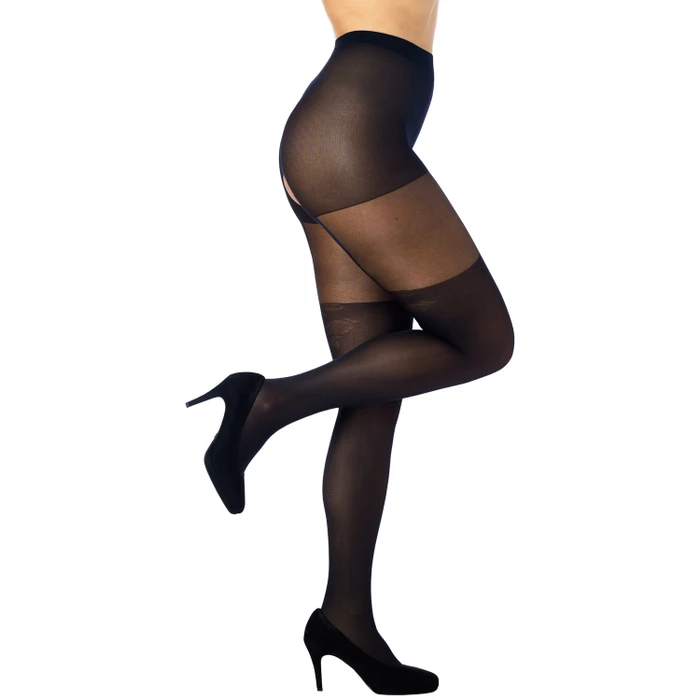 NORTIE Kvan Crotchless Stockings with Bow Details var 1
