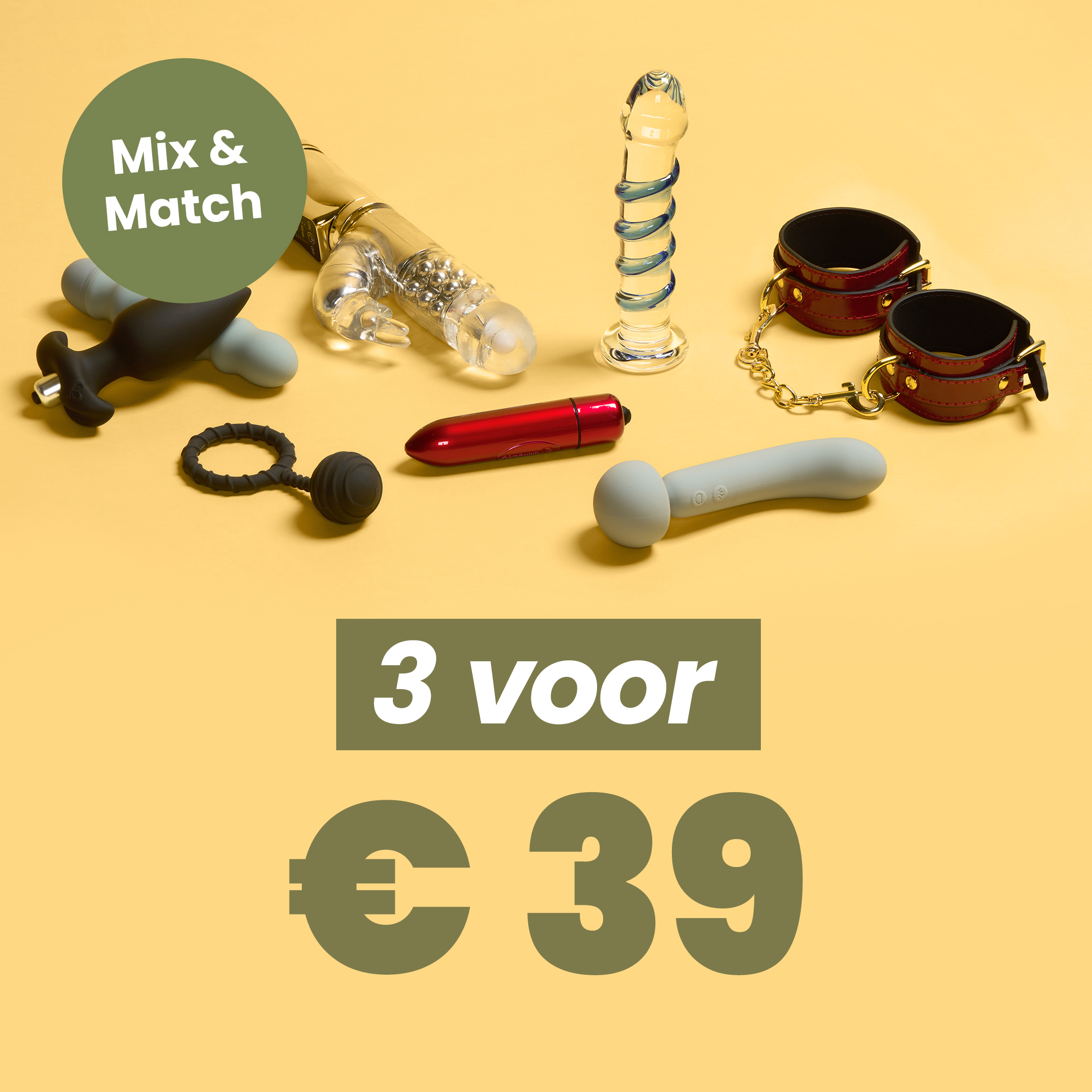 3 voor € 39 mobile