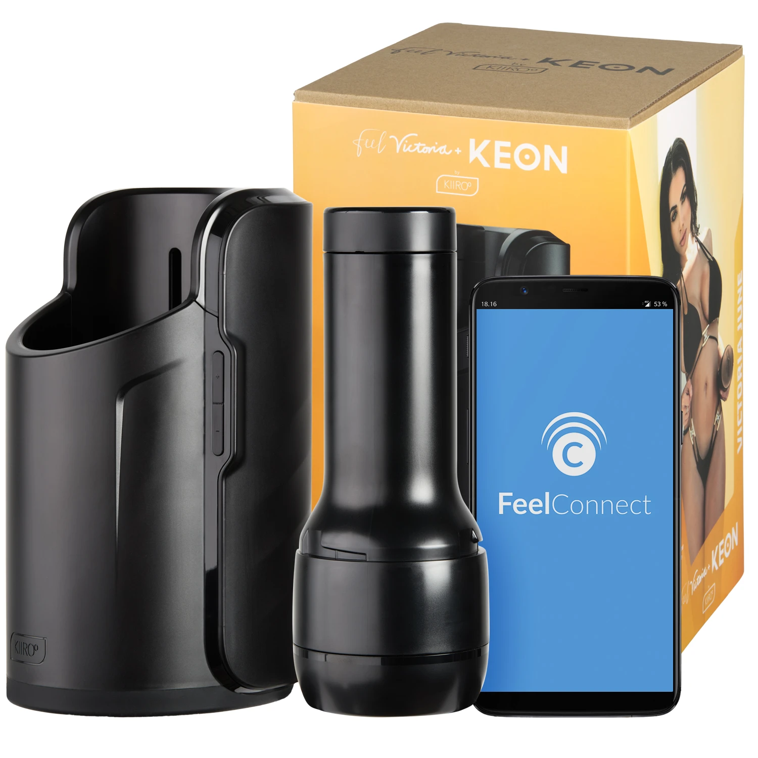 Kiiroo Keon Feel Victoria June Masturbator-Set var 1