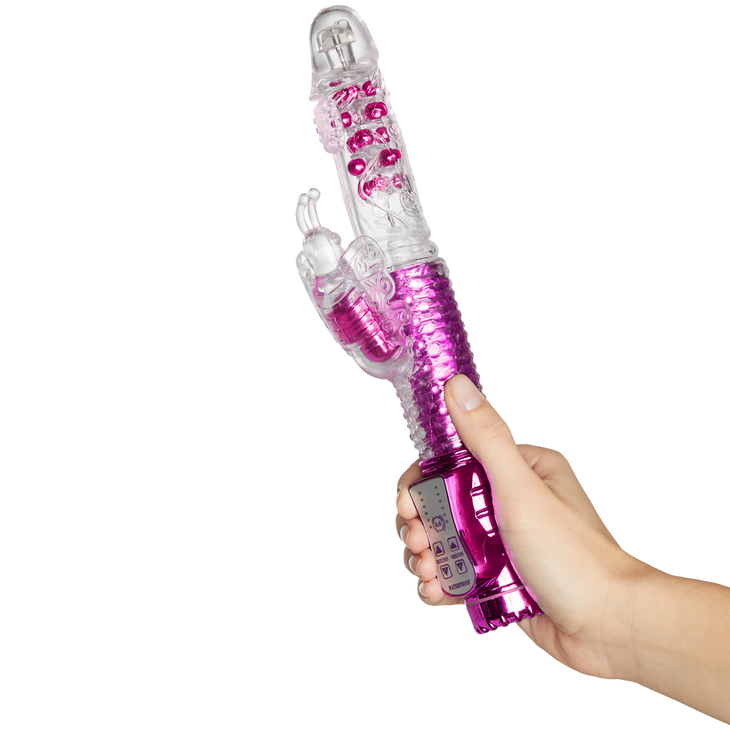 Baseks Thrusting Butterfly Oppladbar Vibrator 1