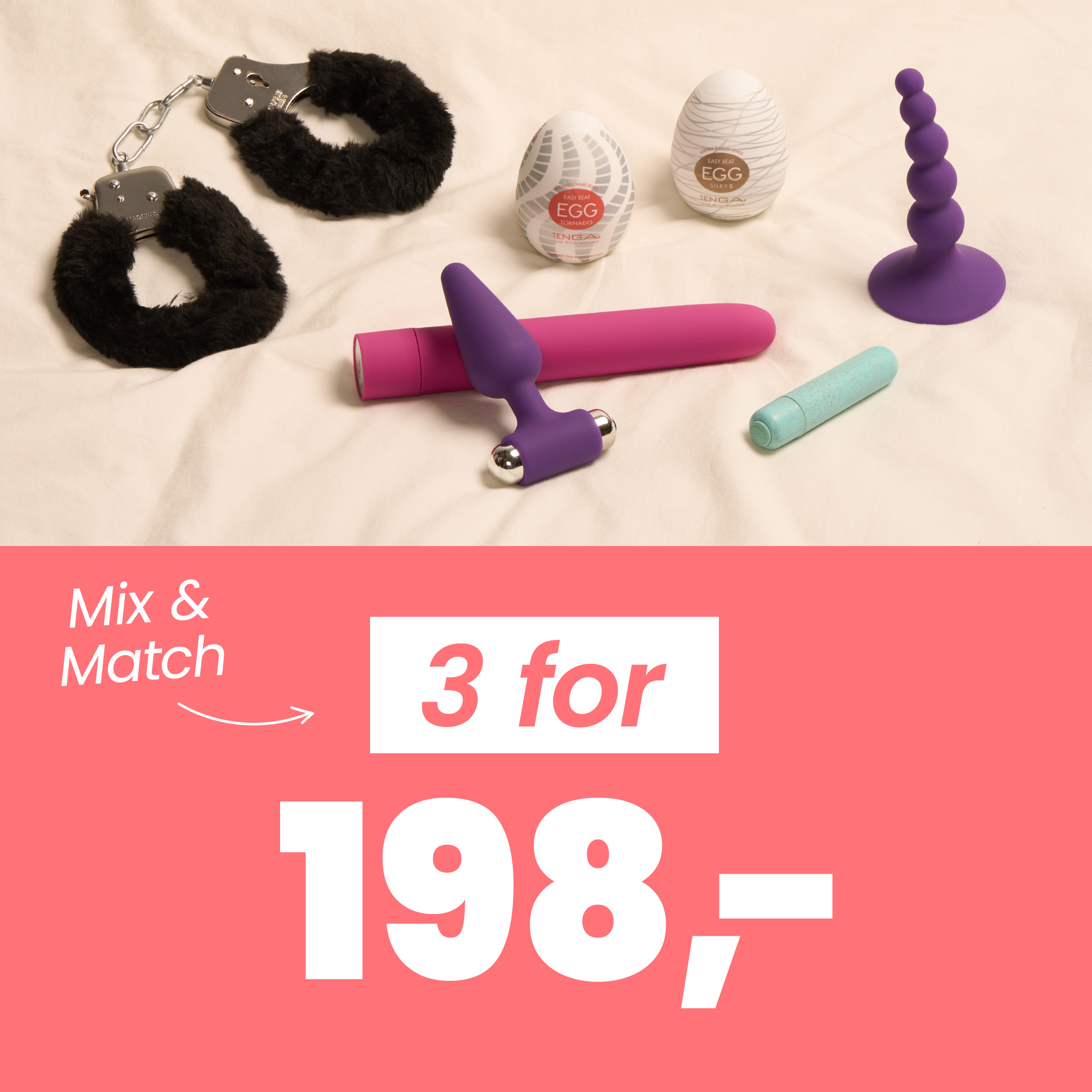 3 for 198 kr. mobile