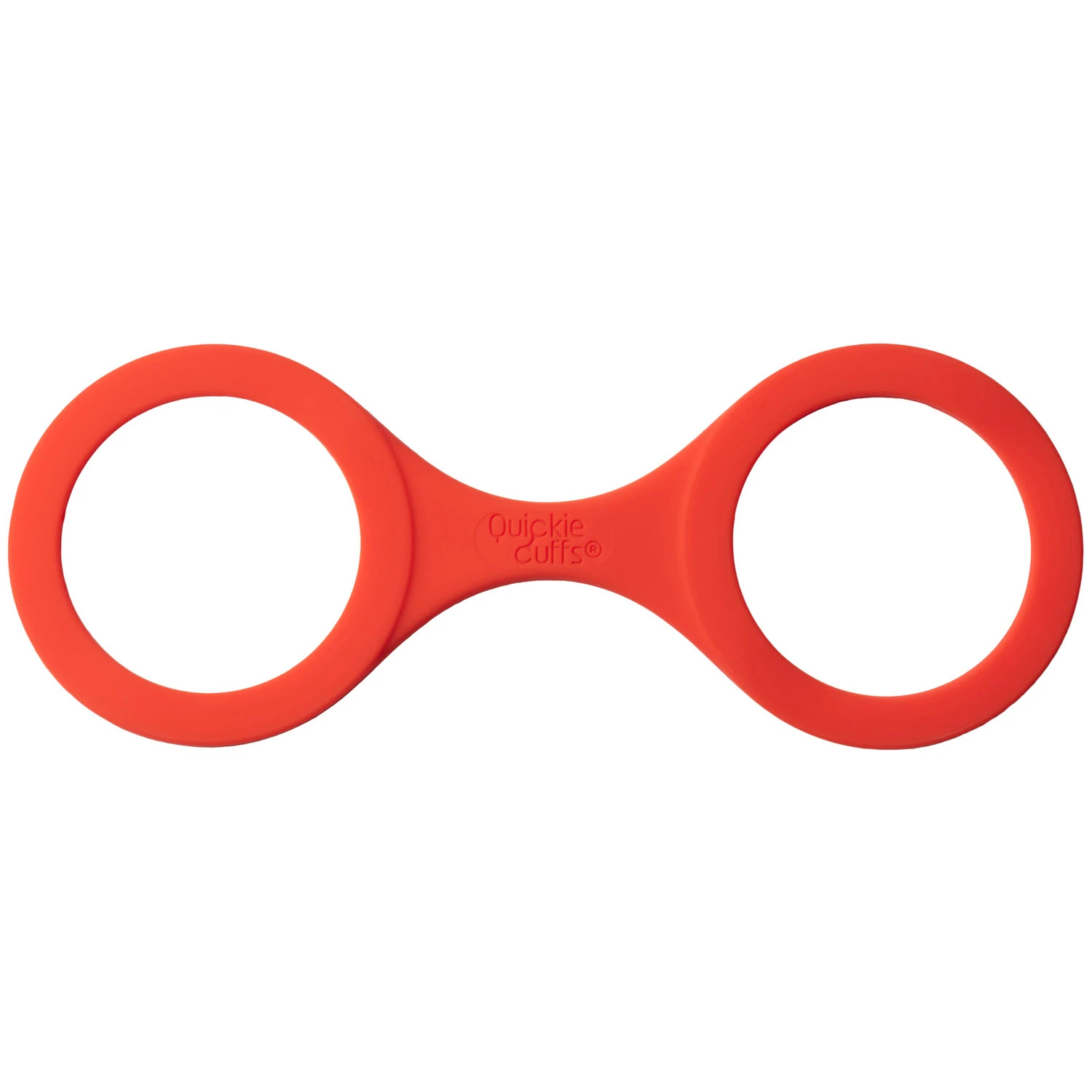 Quickie Cuffs Silikon Håndjern Medium Rød var 1