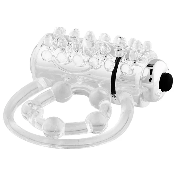 Dobbel Penisring med Vibrator var 1