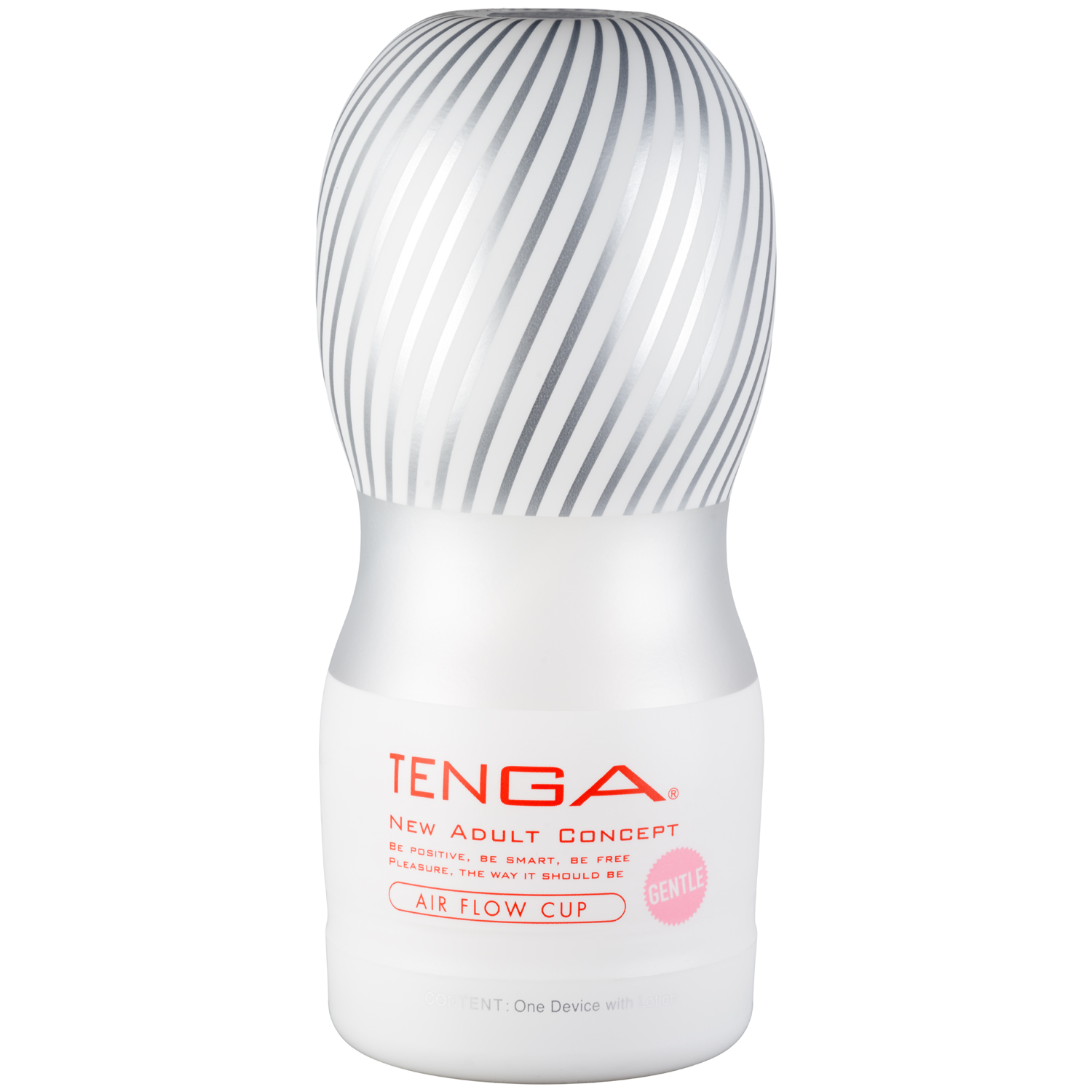 TENGA Air Flow Cup Gentle Masturbator - White thumbnail