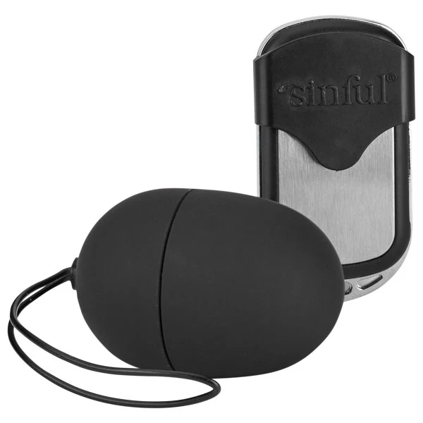 Sinful Fjernbetjent Vibrator Æg var 1
