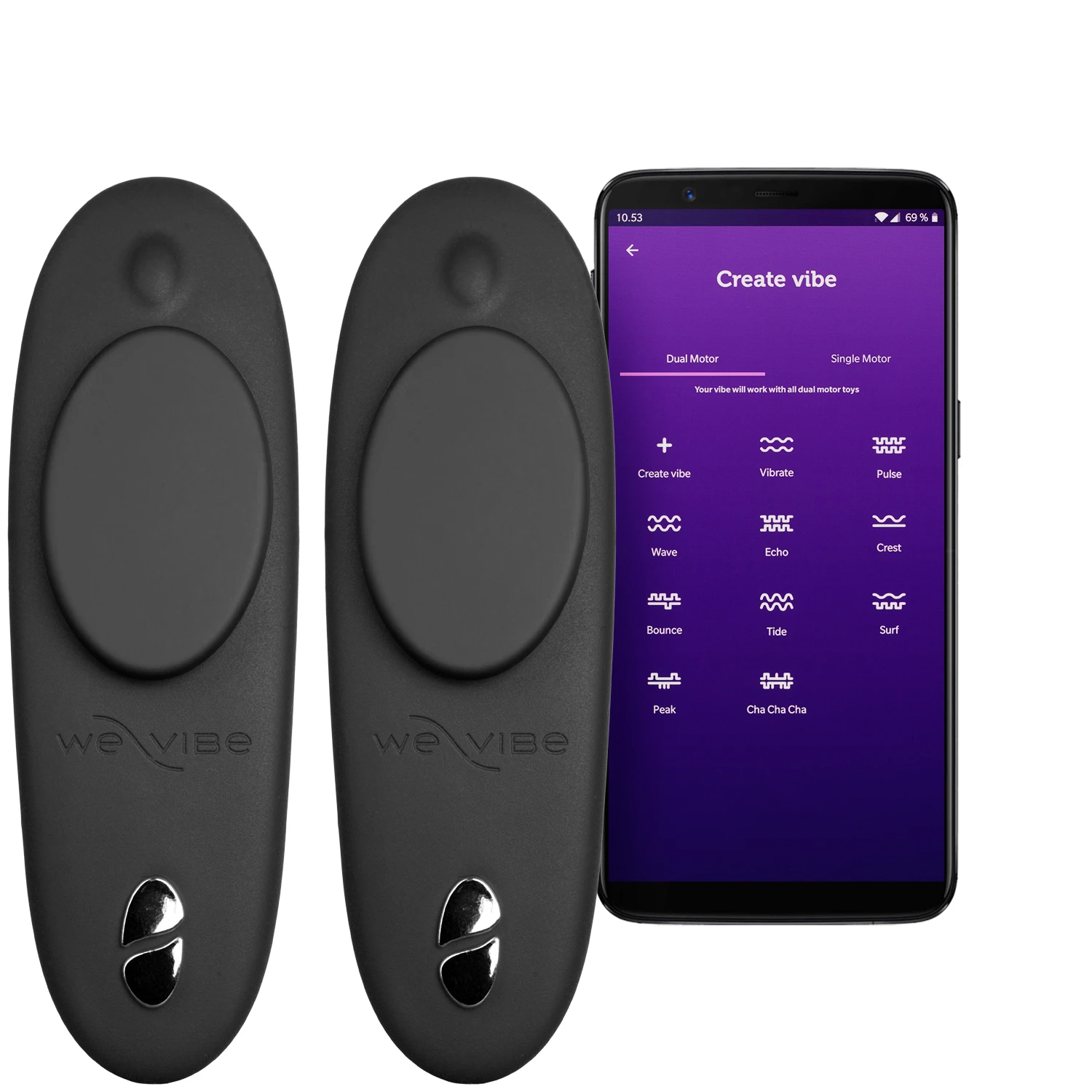 We-Vibe Tease Us mit Moxie Höschen-Vibrator Set var 1