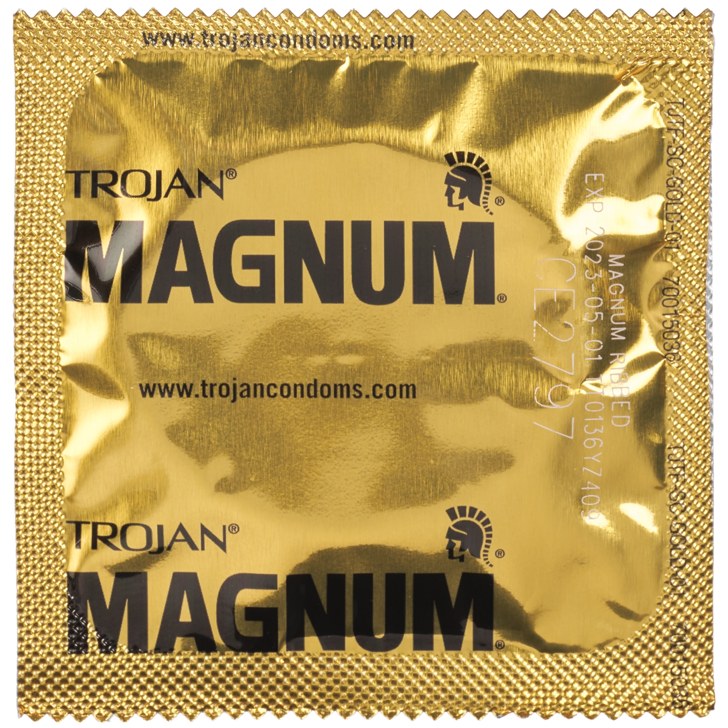 Trojan Magnum kondomer med riller 12 stk. 1