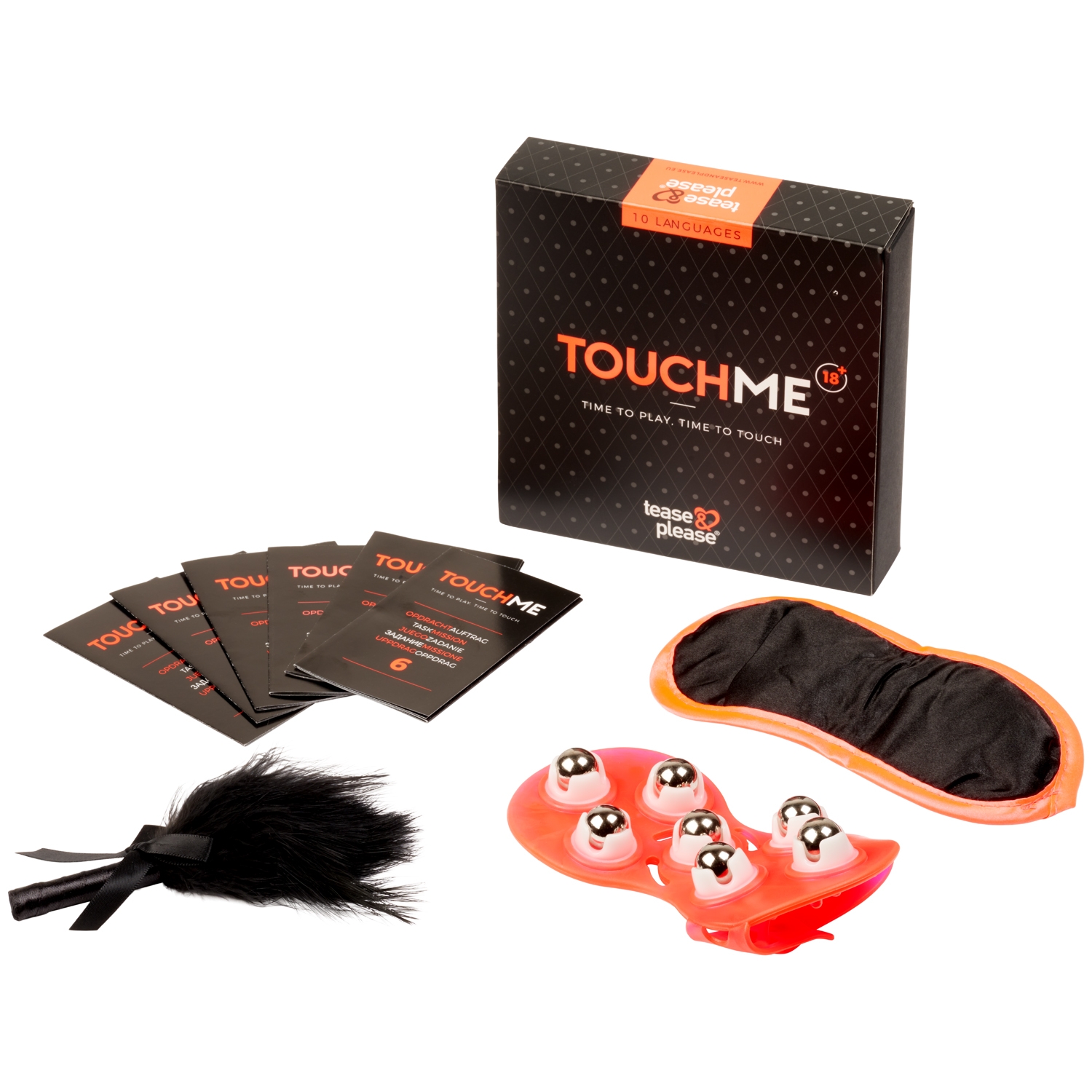 Tease & Please Tease & Please TouchMe Romantisk Kortspill for Par - Forskjellige farger