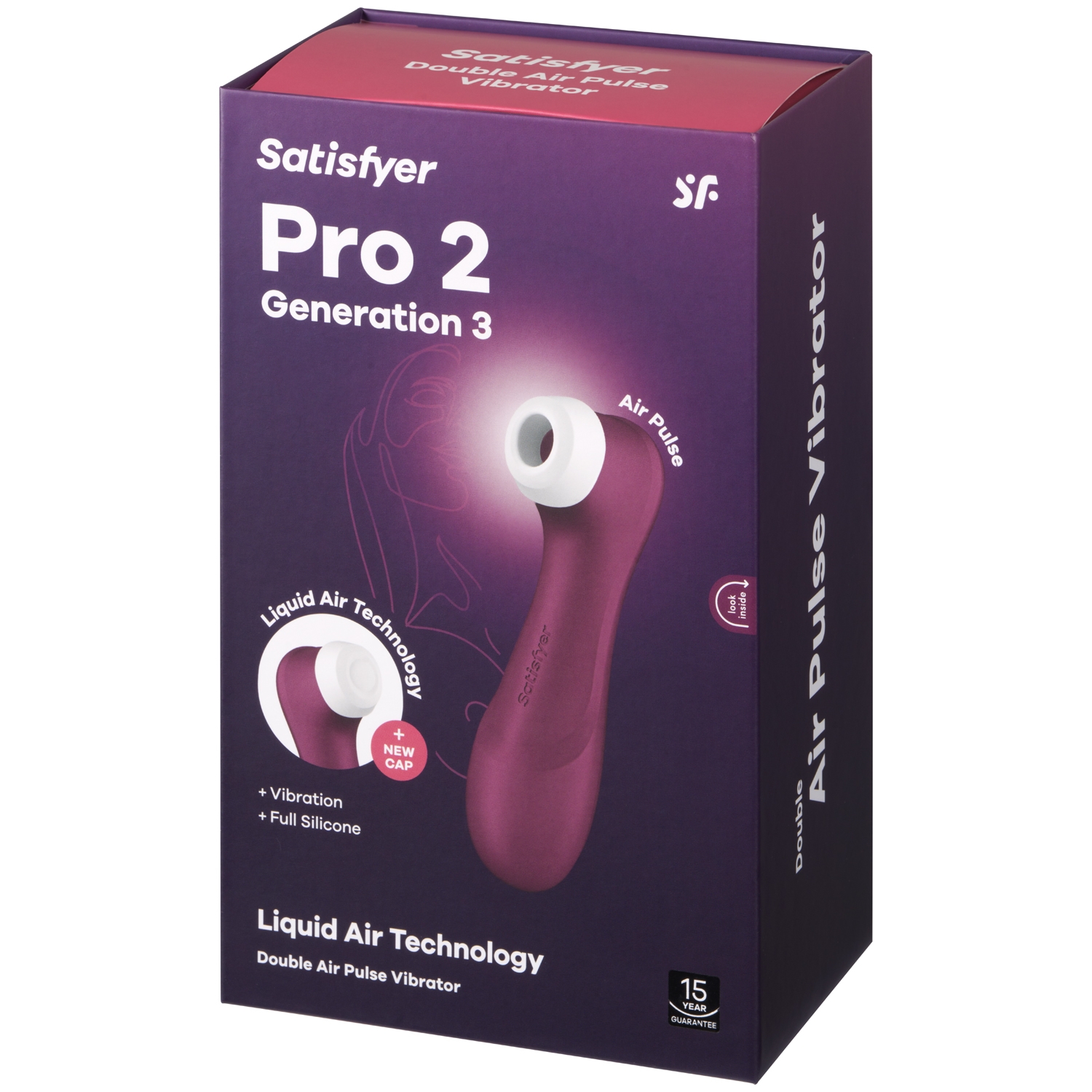 Satisfyer Pro 2 Generation 3 Liquid Air Clitoral Stimulator | Sinful