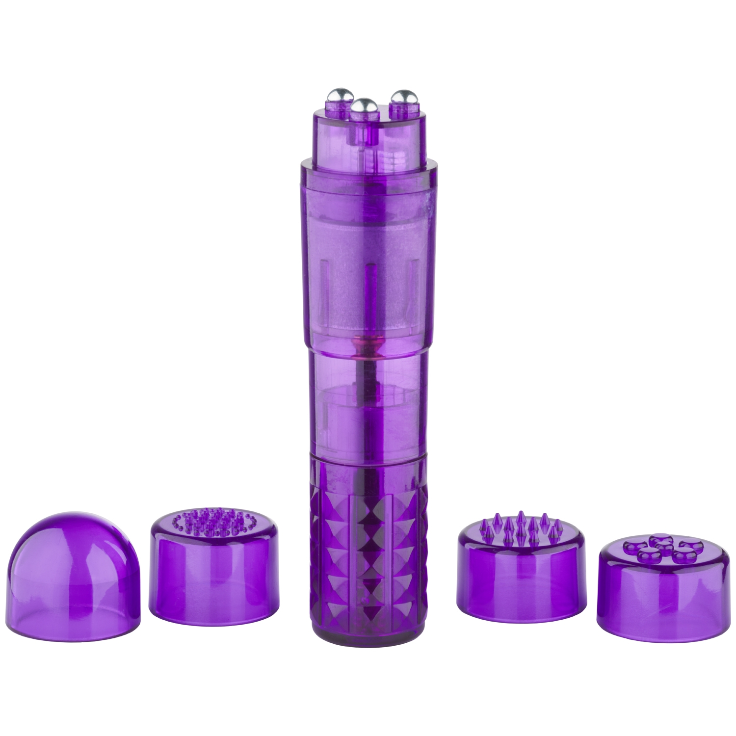 baseks Power Pocket Klitoris Vibrator - Purple thumbnail