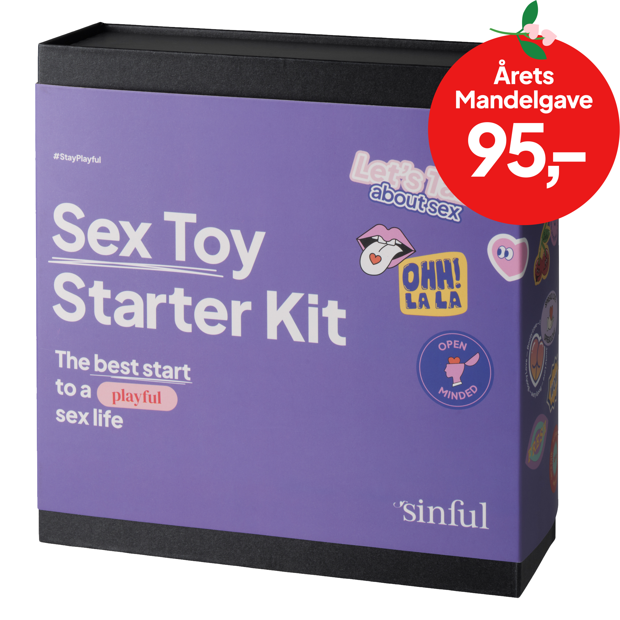 Årets Mandelgave - Sinful Sex Toy Starter Kit Boks var 1