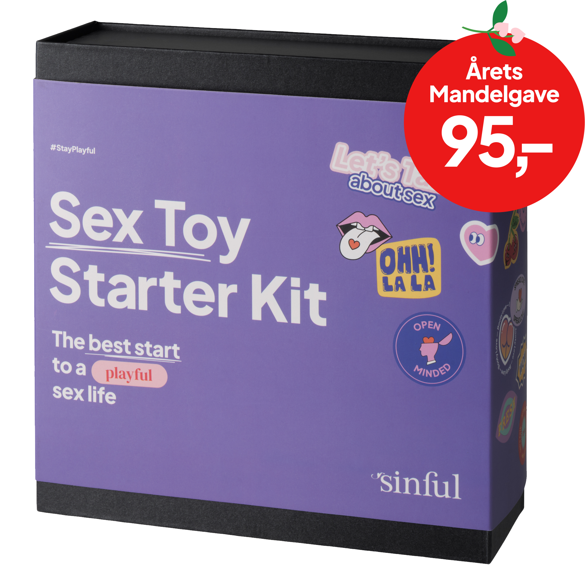 Årets Mandelgave - Sinful Sex Toy Starter Kit Boks var 1