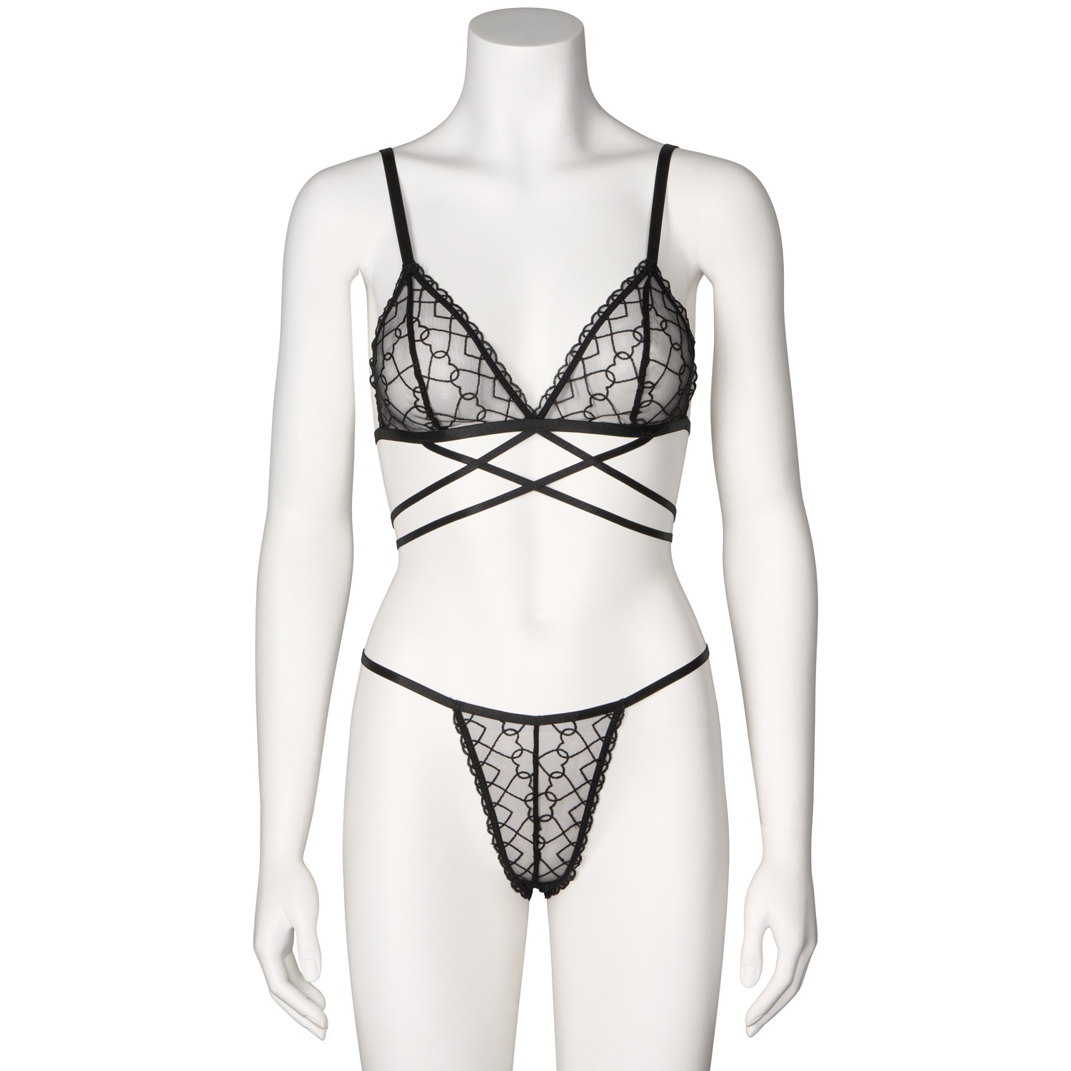 NORTIE Petra Bra and Thong Set var 1