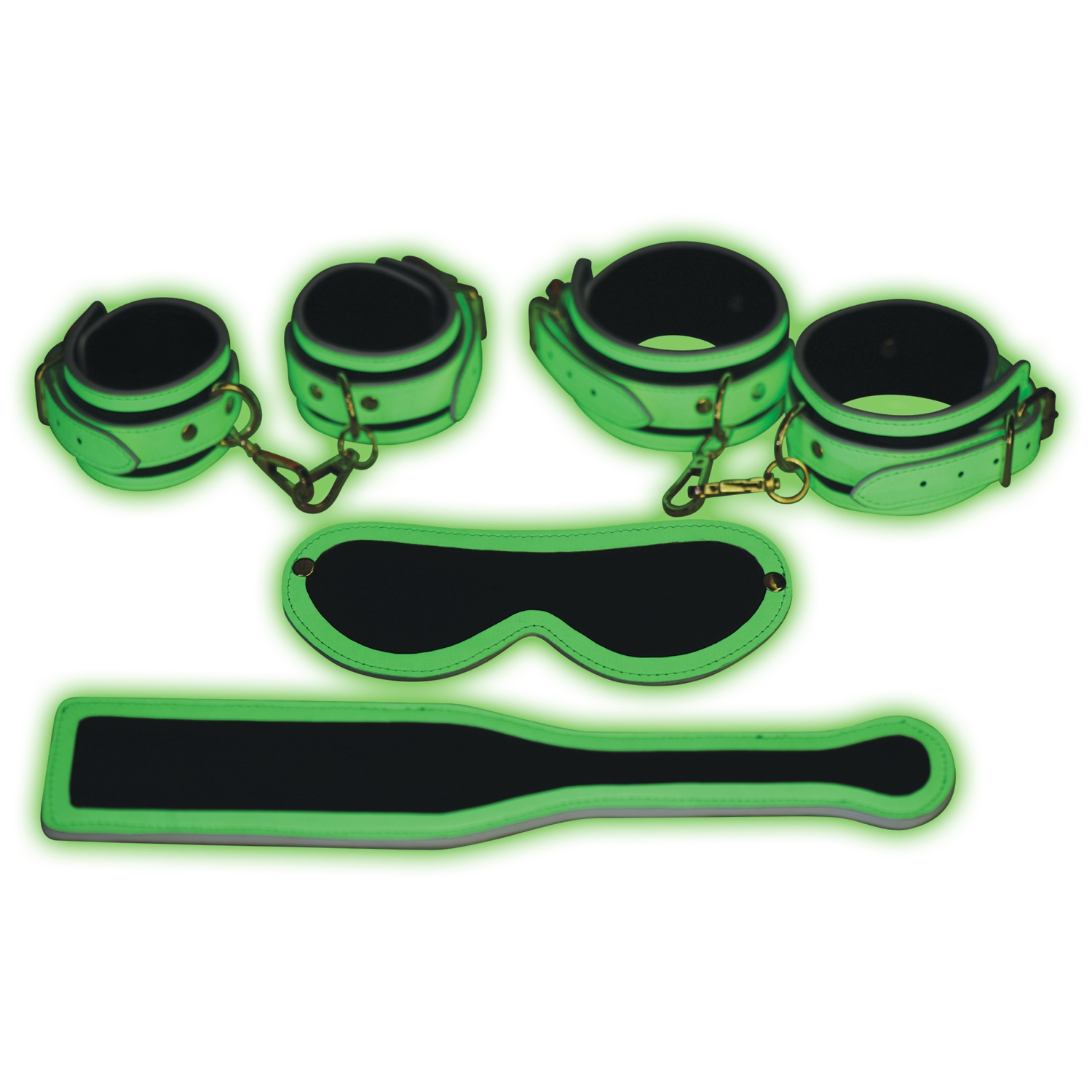 Master Series Kink In The Dark Glowing Bondageset 1