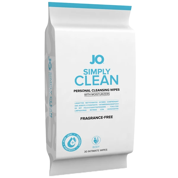 System JO Simply Clean Intiimipyyhkeet 30 kpl var 1