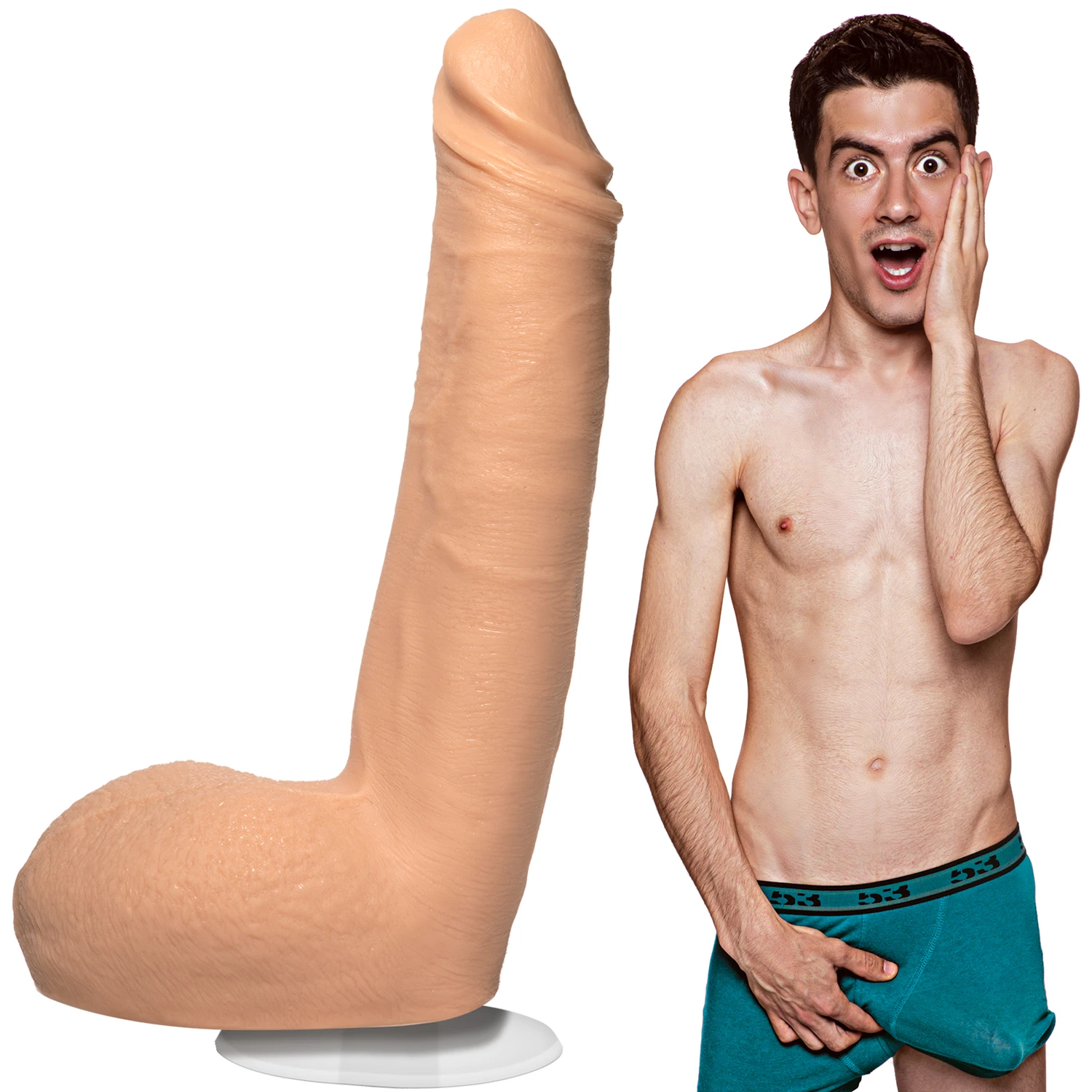 Doc Johnson Signature Cocks Jordi El Niño Polla Dildo 21 cm var 1