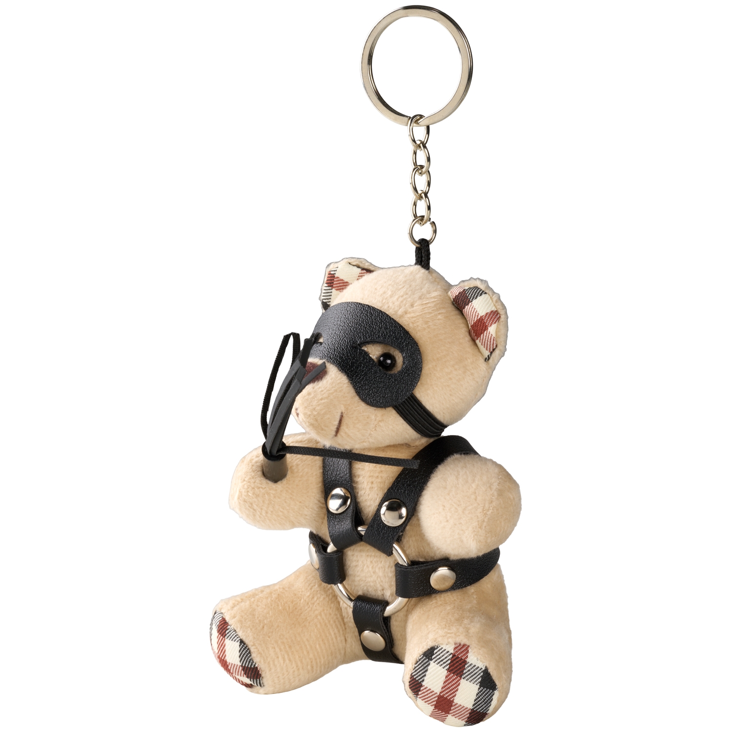 Master Series BDSM Bamse Nøglering       - Light Brown