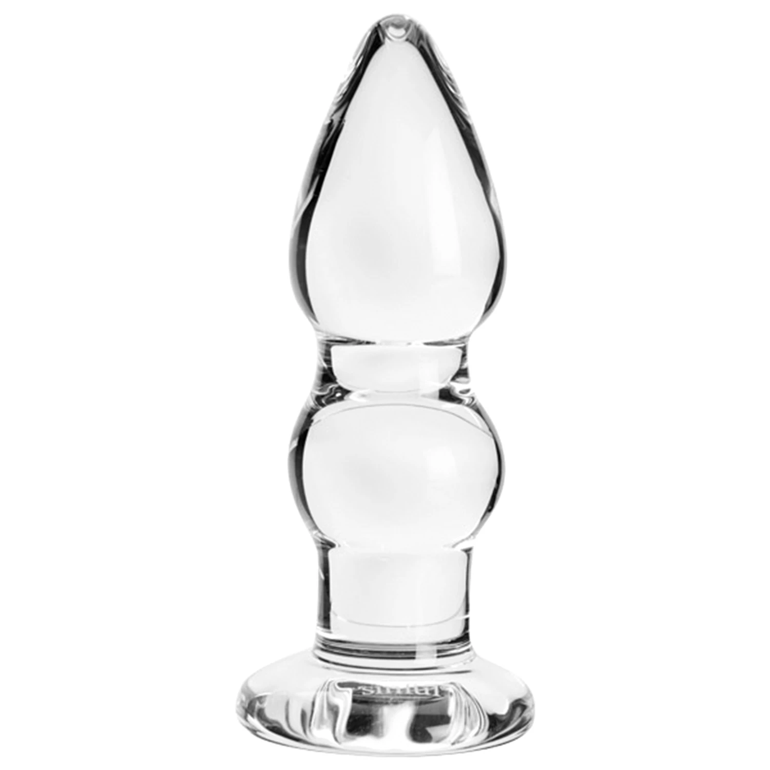 Sinful Elegant Analplugg i Glass - Medium var 1