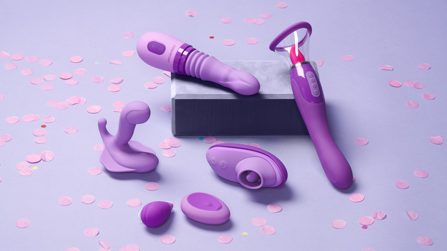 Purple sex toys for women from Fantasy For Her