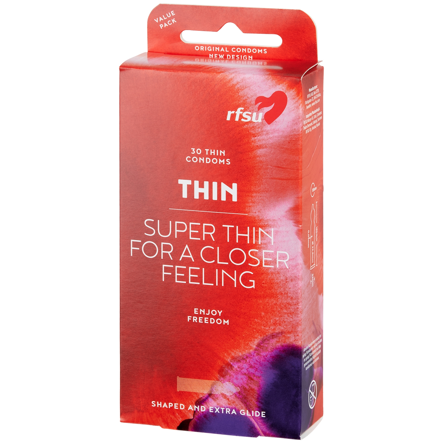 RFSU Thin Kondomer 30 stk - Clear