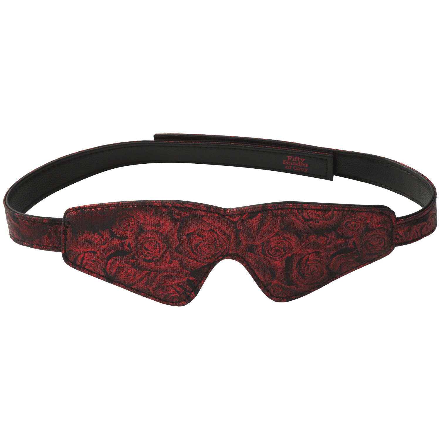 Fifty Shades Of Grey Unisex Black Sweet Anticipation Reversible Faux Leather Blindfold - Image 2