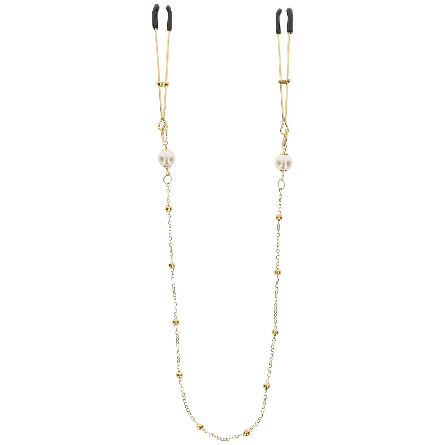 Taboom Nipple Play Tweezers Pearl & Deluxe Chain var 1