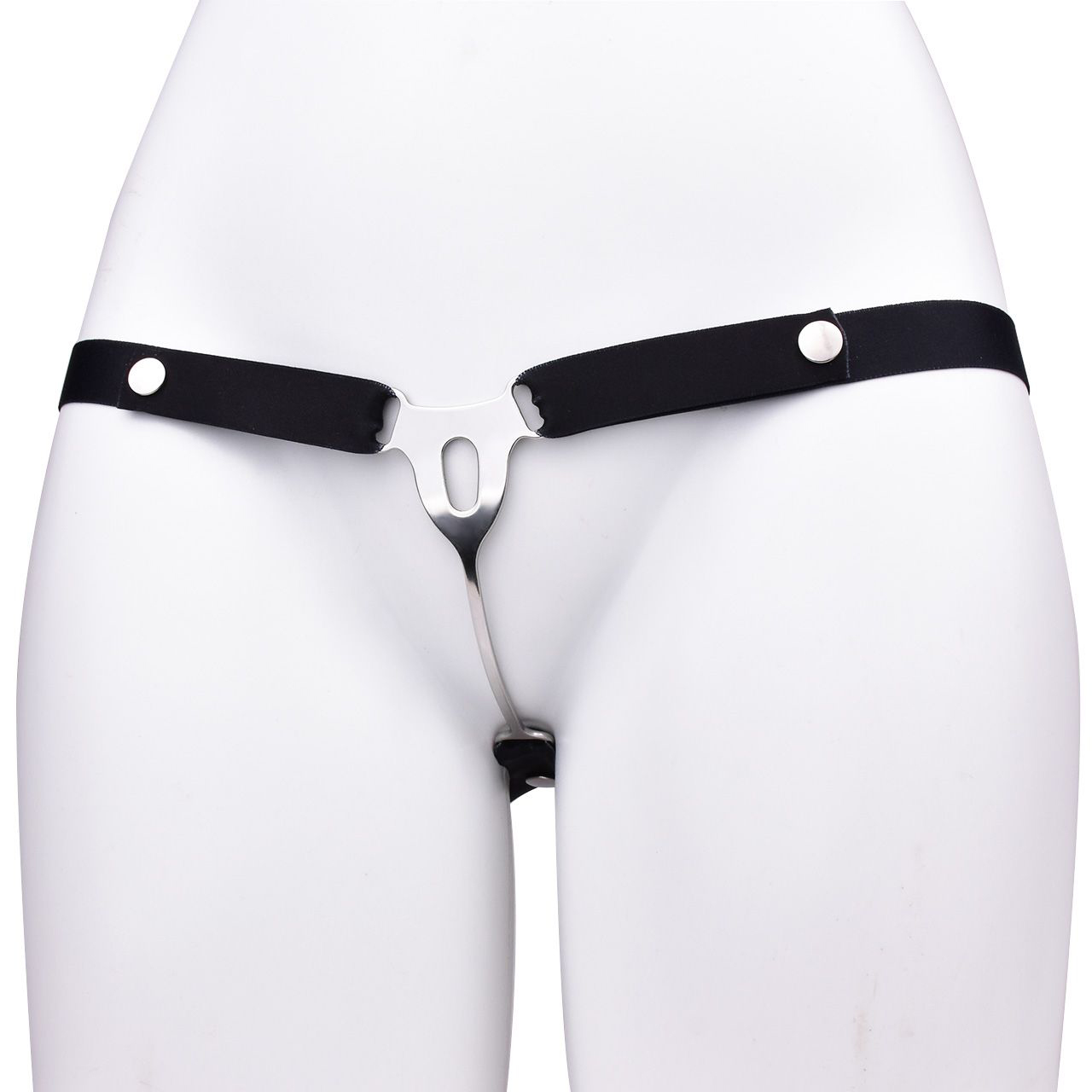 Kiotos Male to Female Chastity Plate With Belt var 1