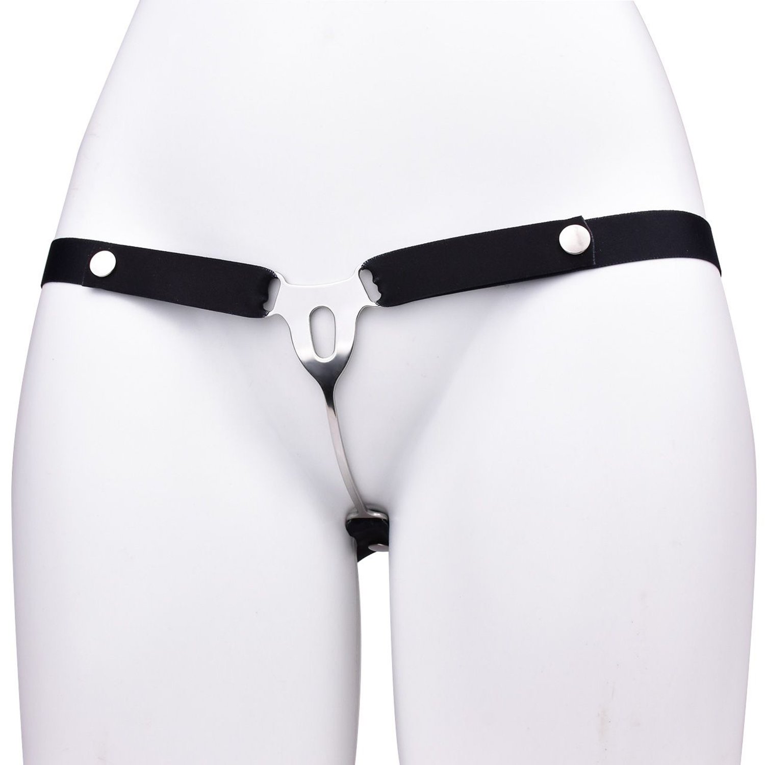 Plaque de Chasteté Homme-vers-Femme avec Ceinture 2