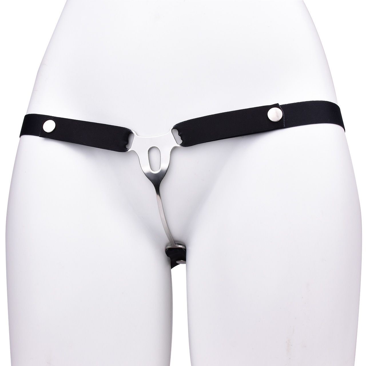 Kiotos Male to Female Chastity Plate With Belt var 1