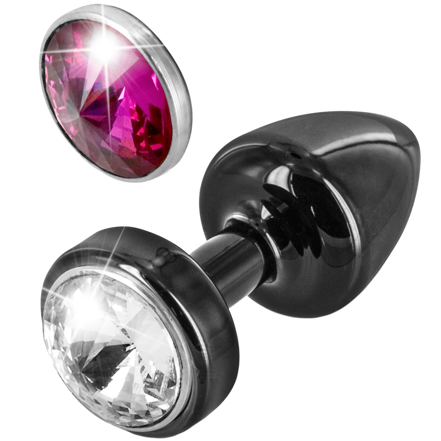 Diogol Anni Magnet T2 Cristal Butt Plug 30 mm var 1