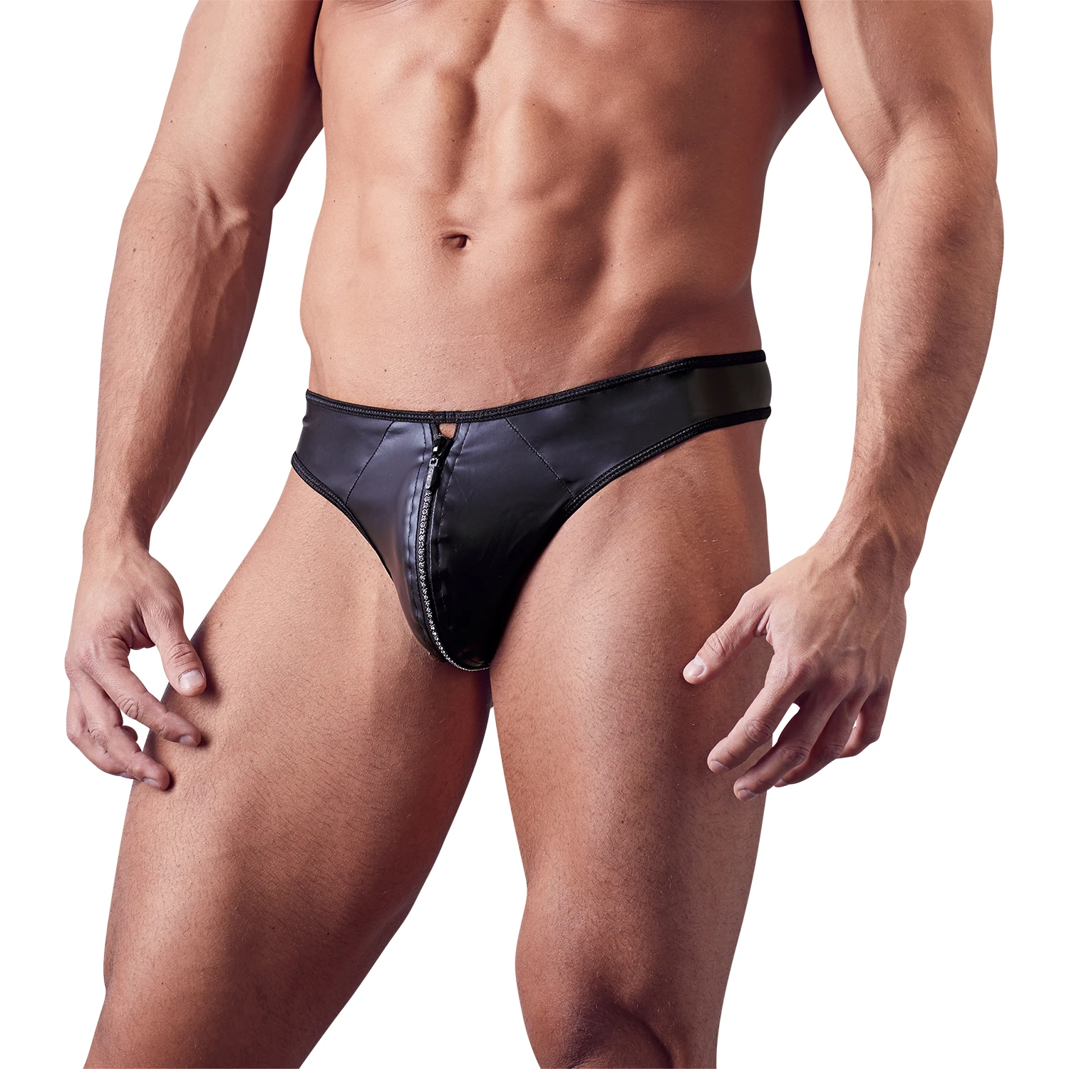 Svenjoyment Neopren String med Rhinsten var 2
