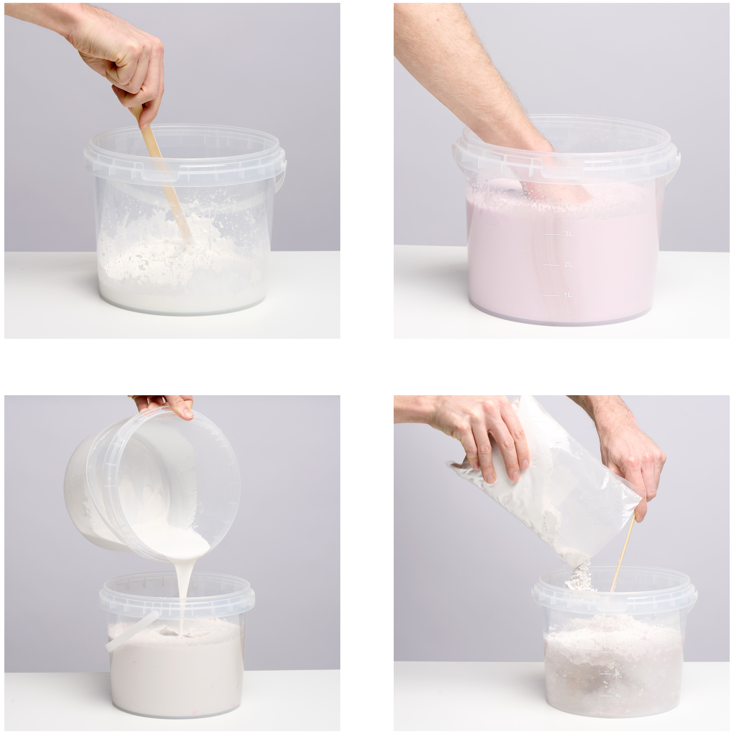 Baseks Do-It-Together Gipskit för Handavgjutning var 2