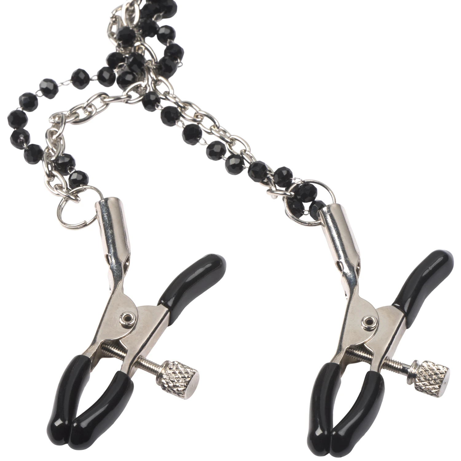 Sex & Mischief Amor Halsband mit Nippelklemmen 1