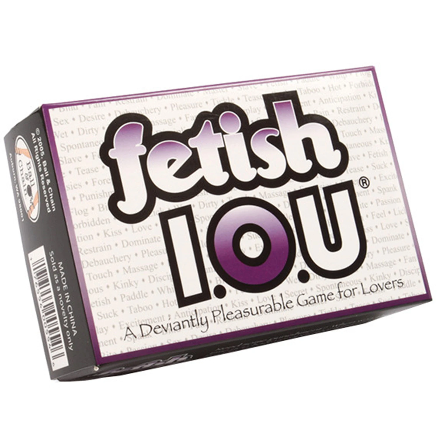 Fetish I.O.U-spel voor koppels var 1