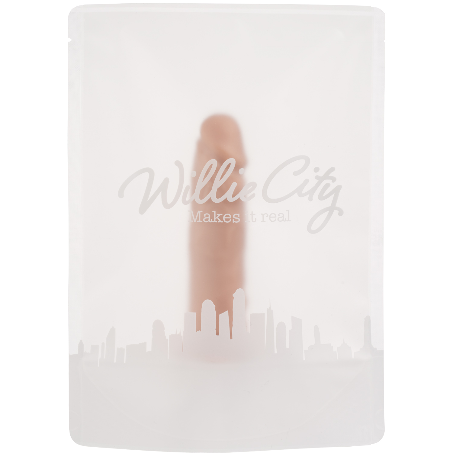 Willie City Willie City Realistisk Sugekoppdildo 15 cm - Beige