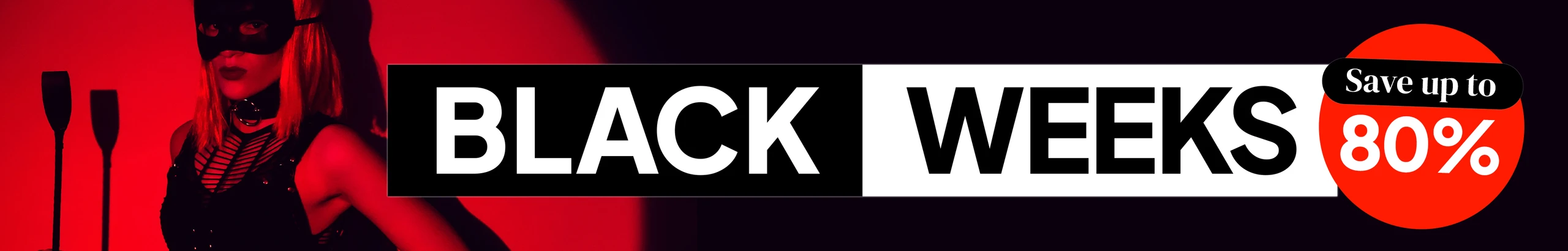Black Weeks - Save up to 80% desktop