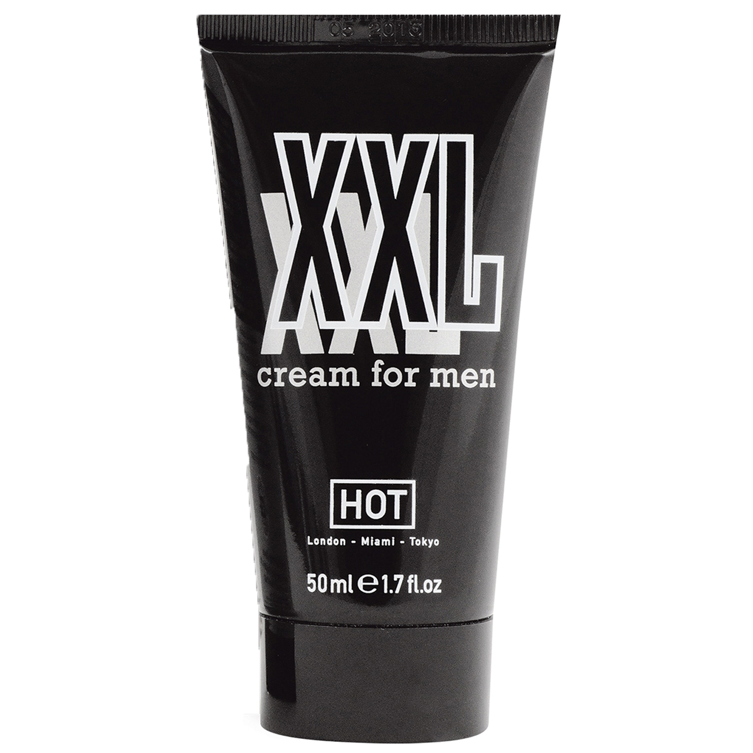 Hot Hot XXL-krem til Menn 50 ml - Hvit