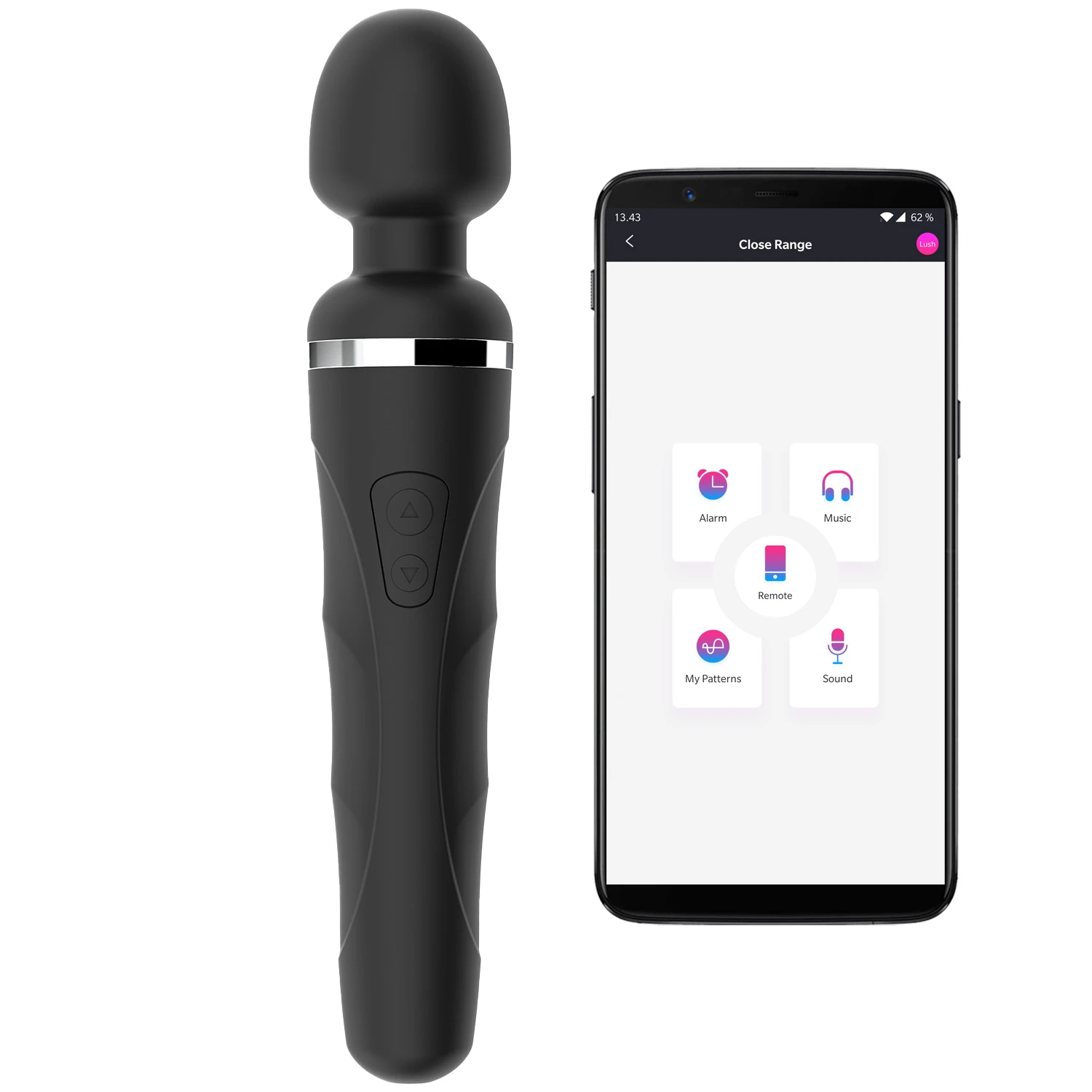 Lovense Domi 2 Mini Wand 23,3 cm var 1